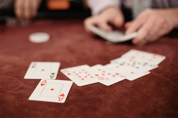 casino party Nashville poker looks like 2 aces wins