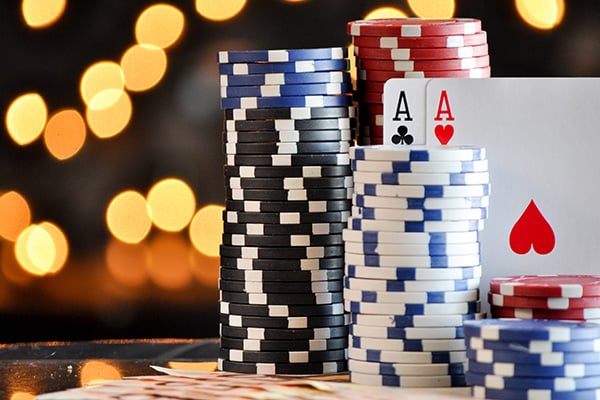 casino party Nashville chips and cards